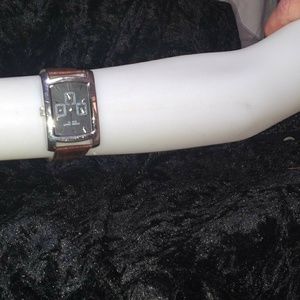 London Times Rectangular face watch